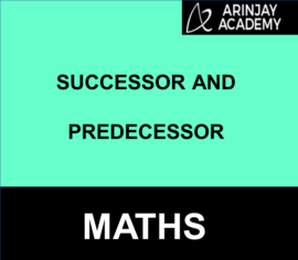 Successor In Maths Predecessor In Maths