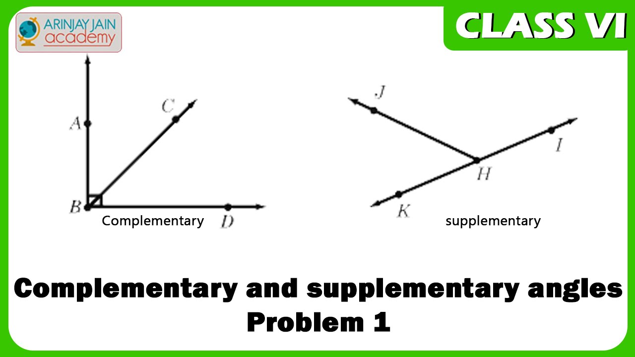 What Does Supplementary Mean Math