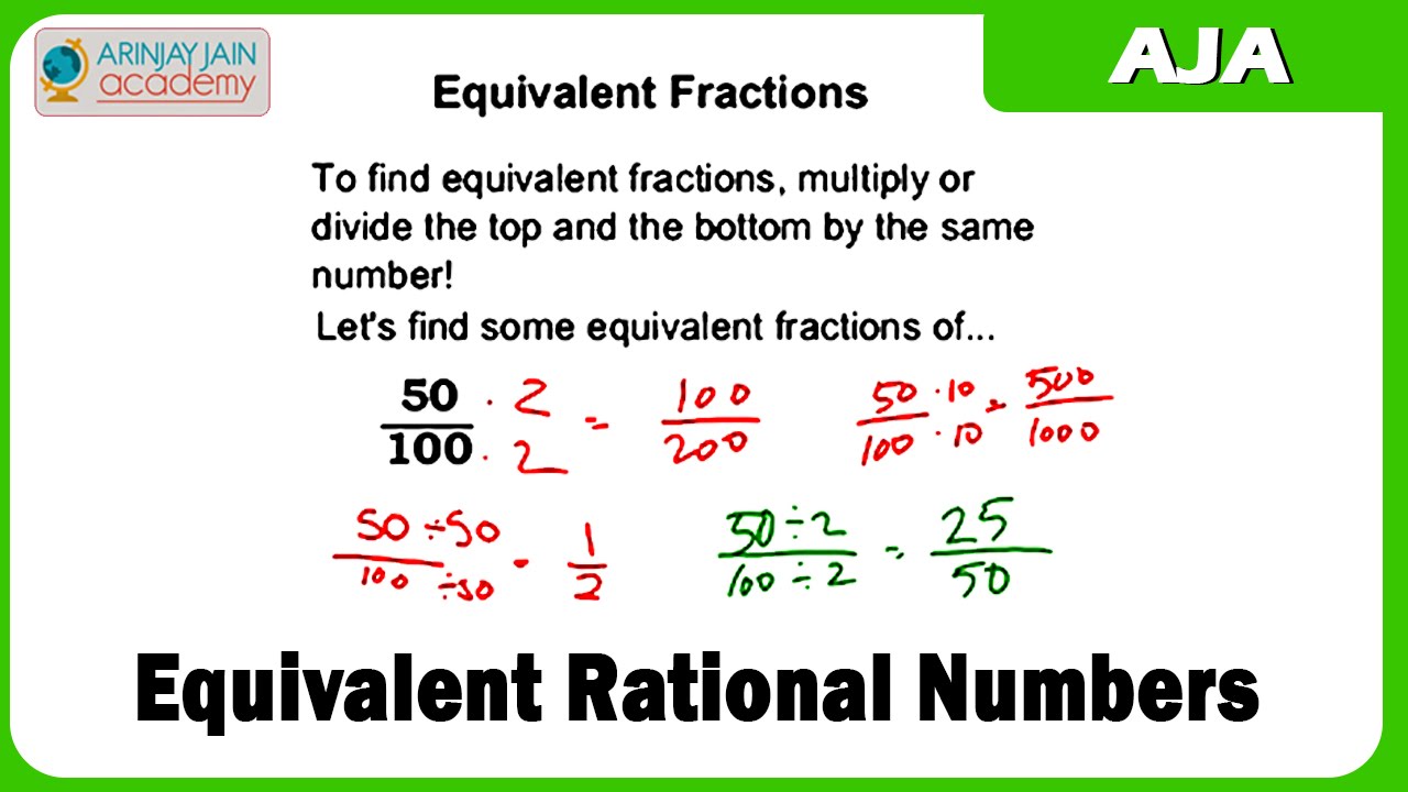 What Is The Equivalent Rational Number