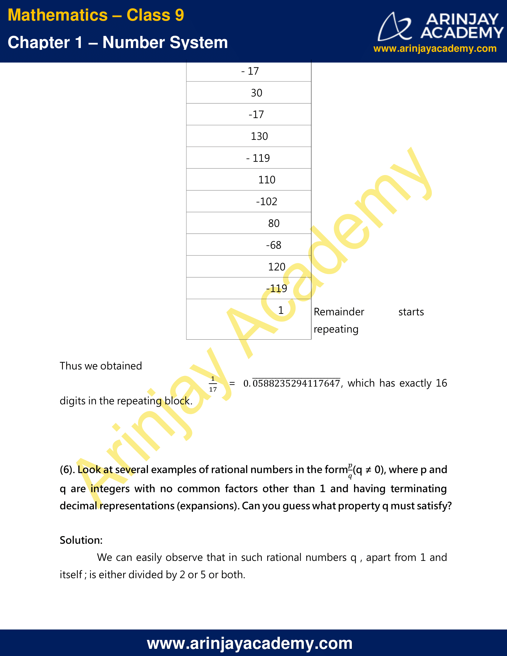 NCERT Solutions For Class 9 Maths Chapter 1 Exercise 1.3 image 9