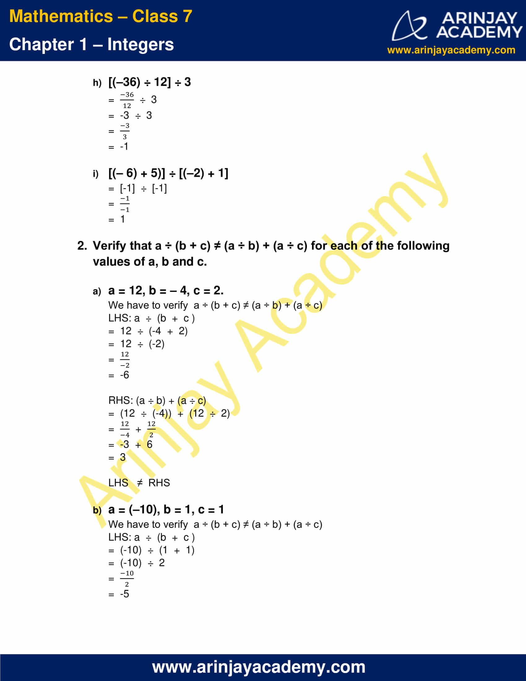 Class 7 Maths NCERT Solutions Chapter 1 Exercise 1.4 image 2