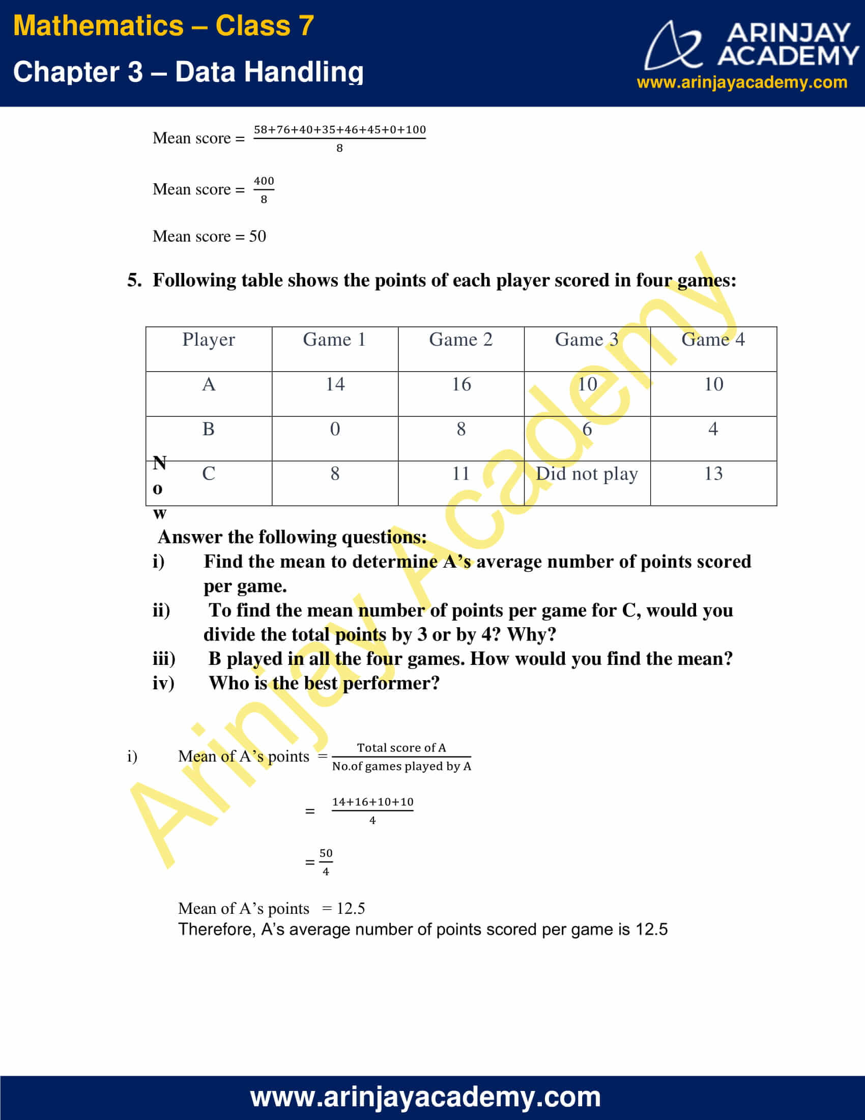 NCERT Solutions for Class 7 Maths Chapter 3 Exercise 3.1 image 3