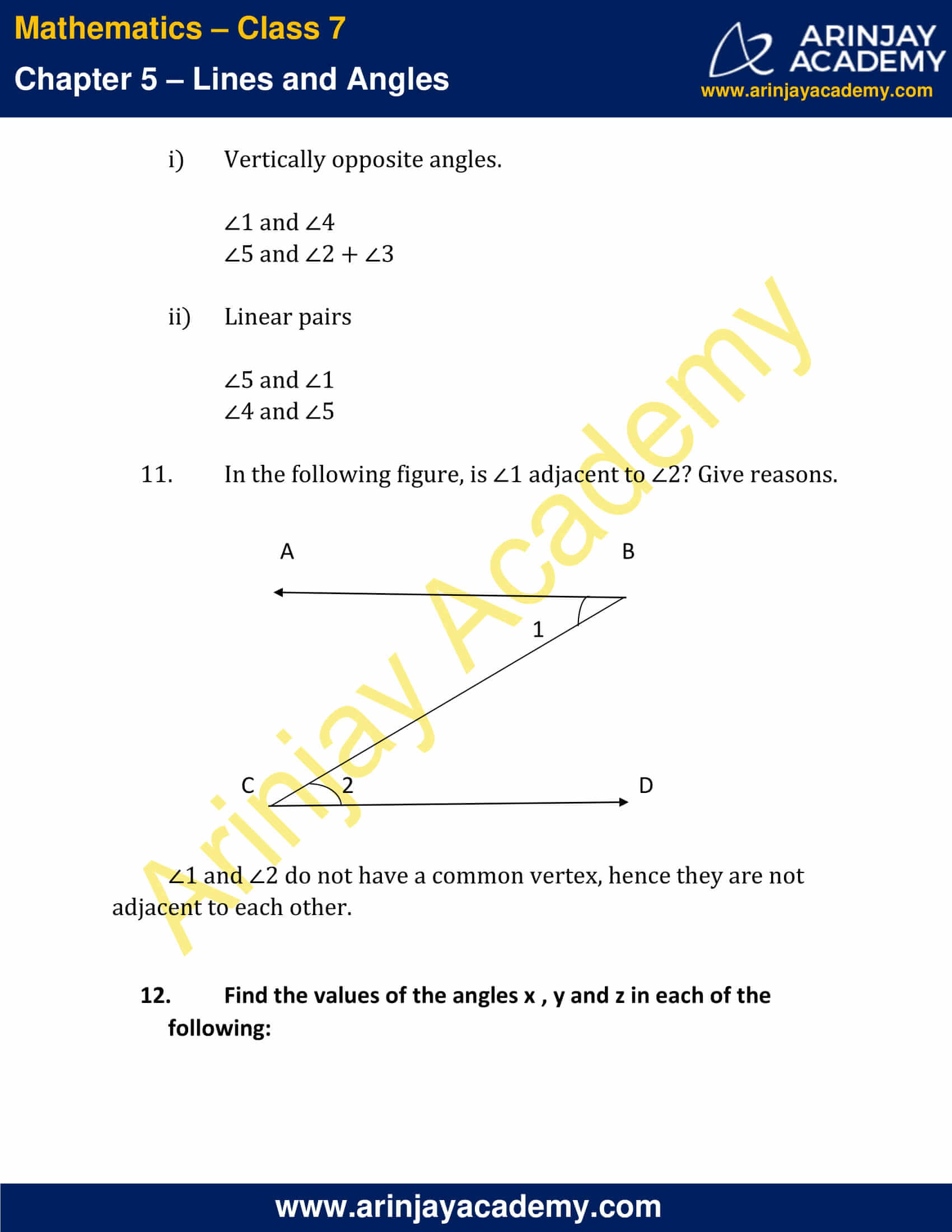 NCERT Solutions for Class 7 Maths Chapter 5 Exercise 5.1 image 9