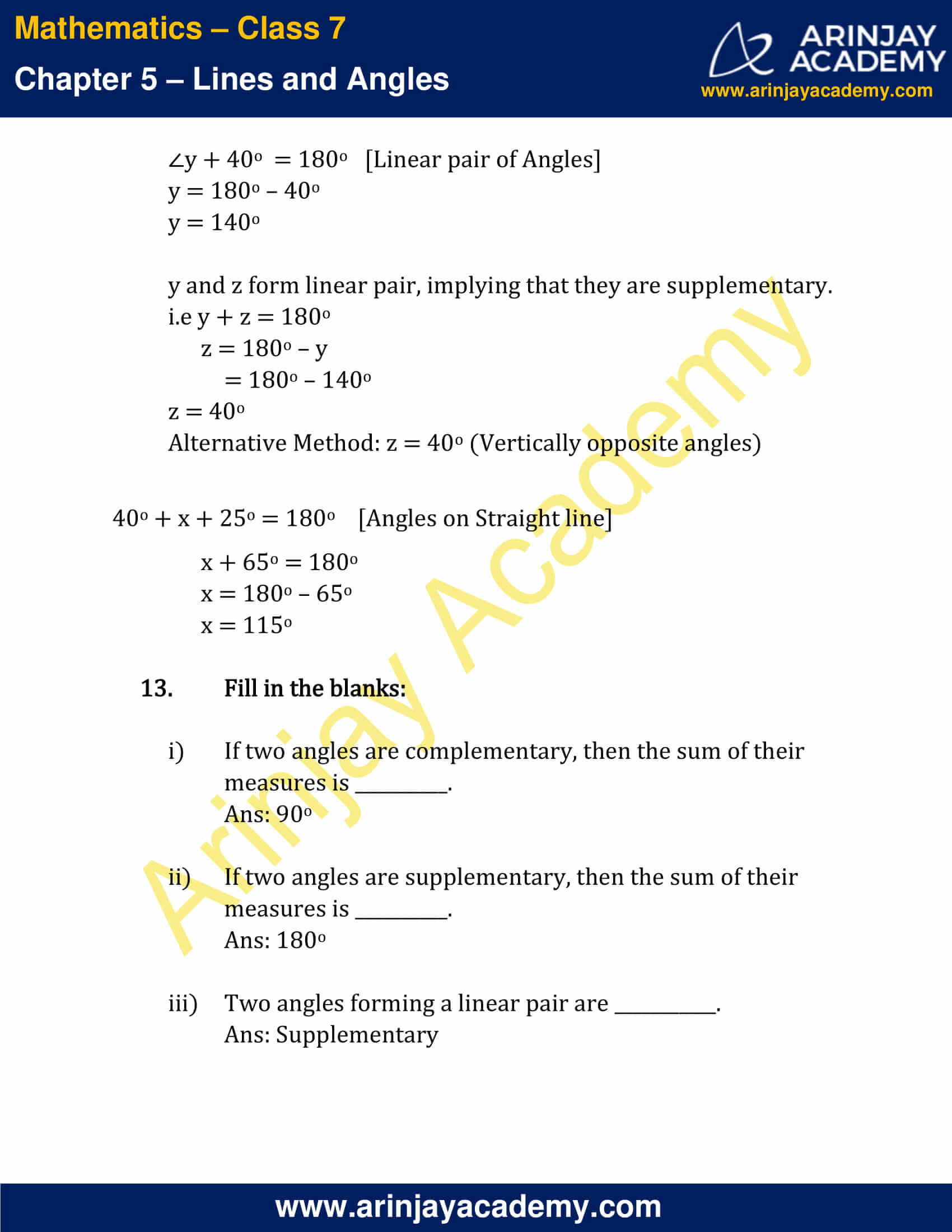 NCERT Solutions for Class 7 Maths Chapter 5 Exercise 5.1 image 11