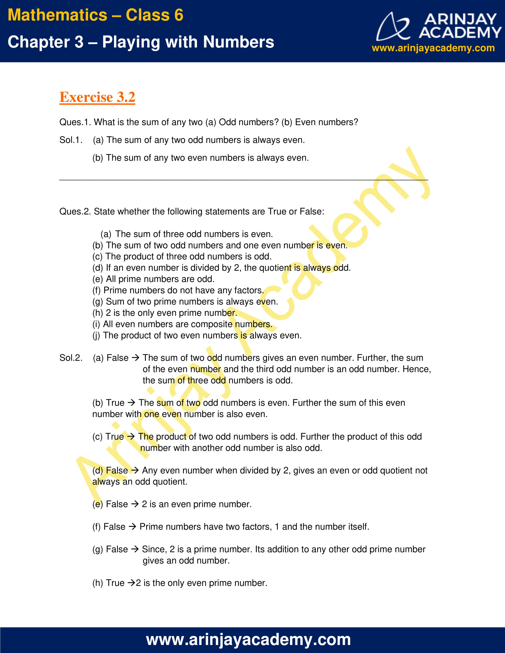 NCERT Solutions for Class 6 Maths Chapter 3 Exercise 3.2 image 1