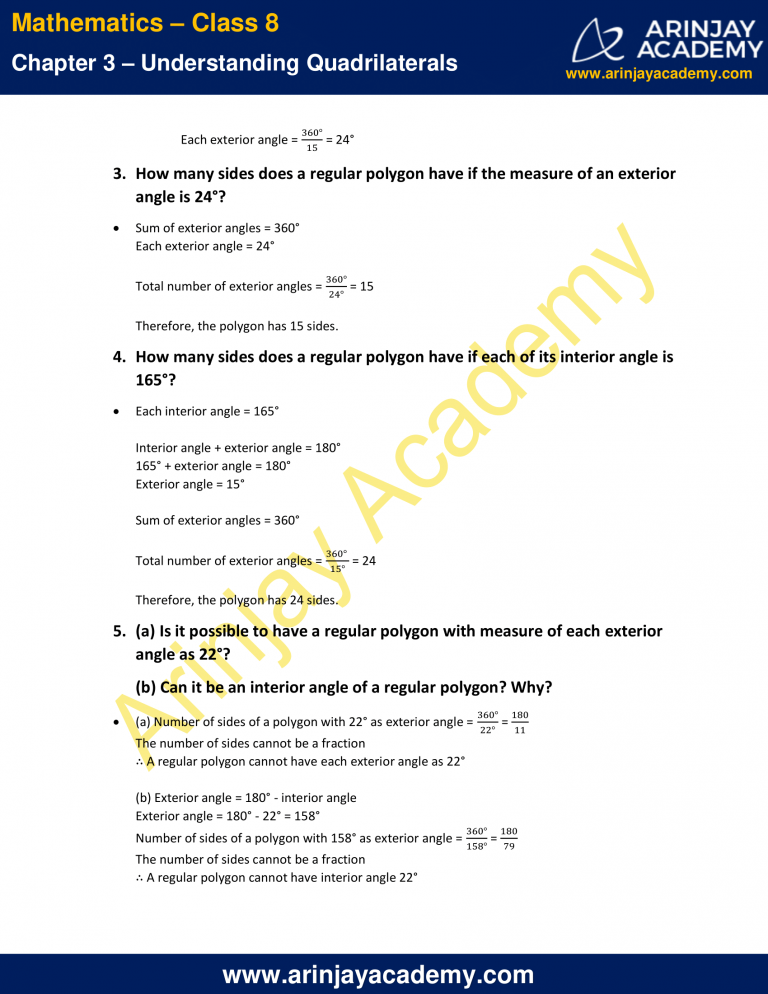 math assignment 3 class 8