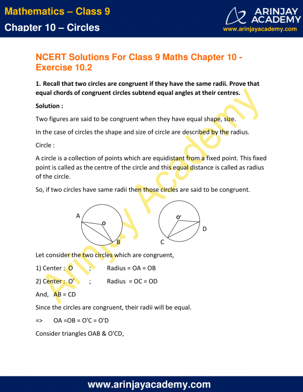 case study class 9 chapter 10 maths