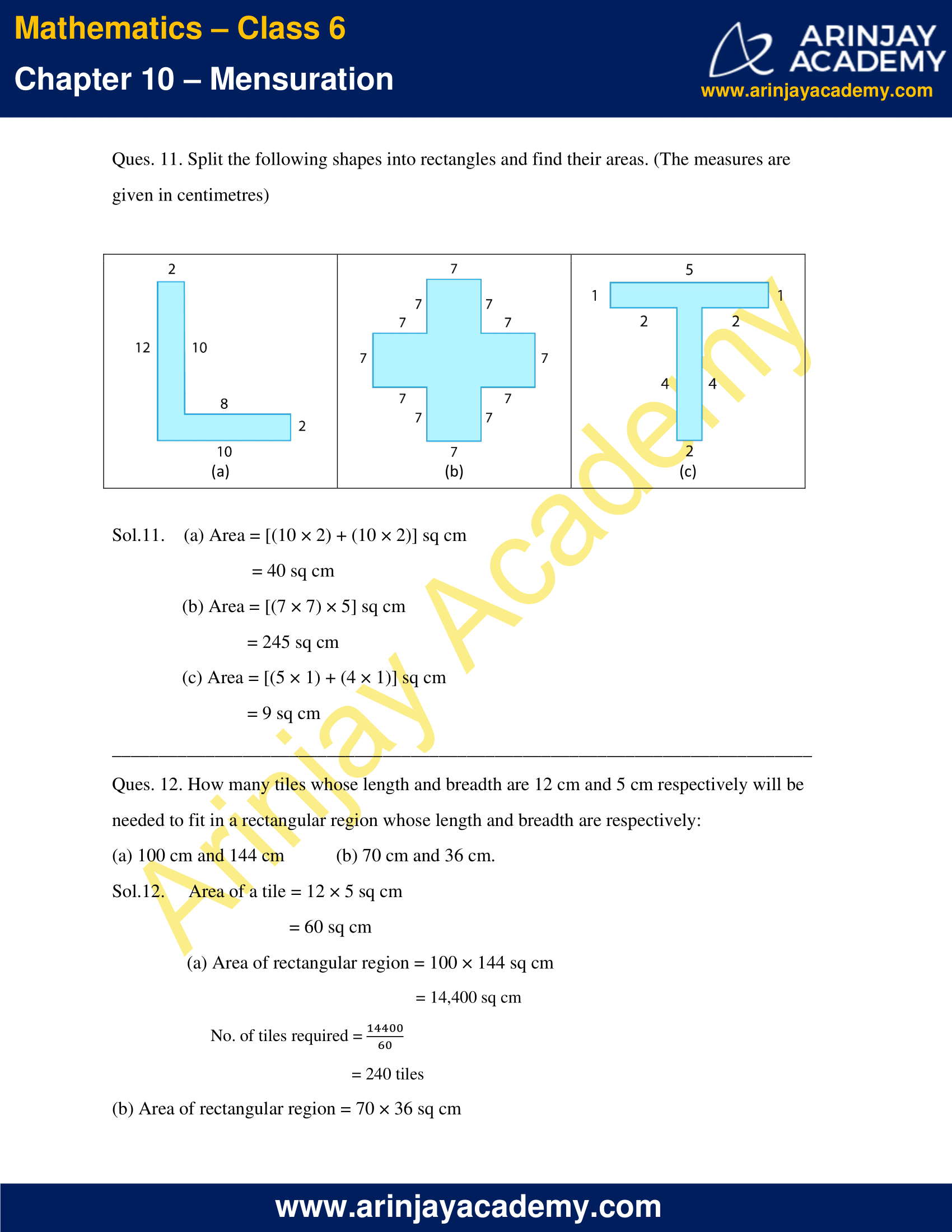 NCERT Solutions for Class 6 Maths Chapter 10 Exercise 10.3 image 5