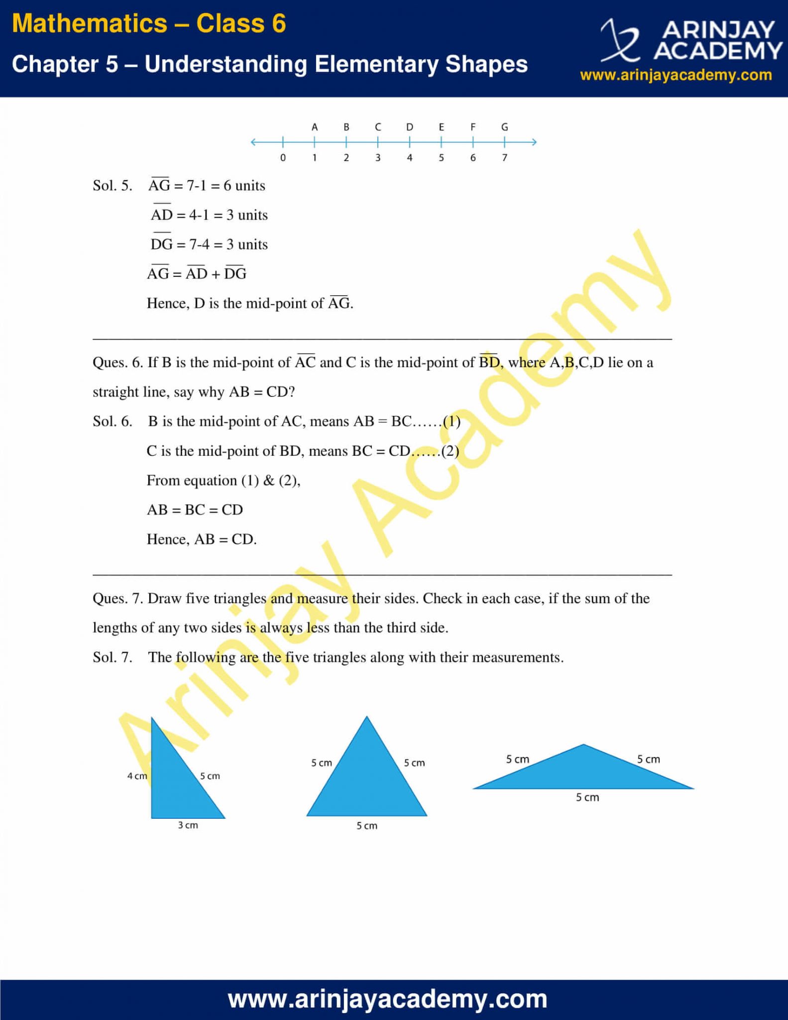 maths class 6 ncert solutions chapter 5