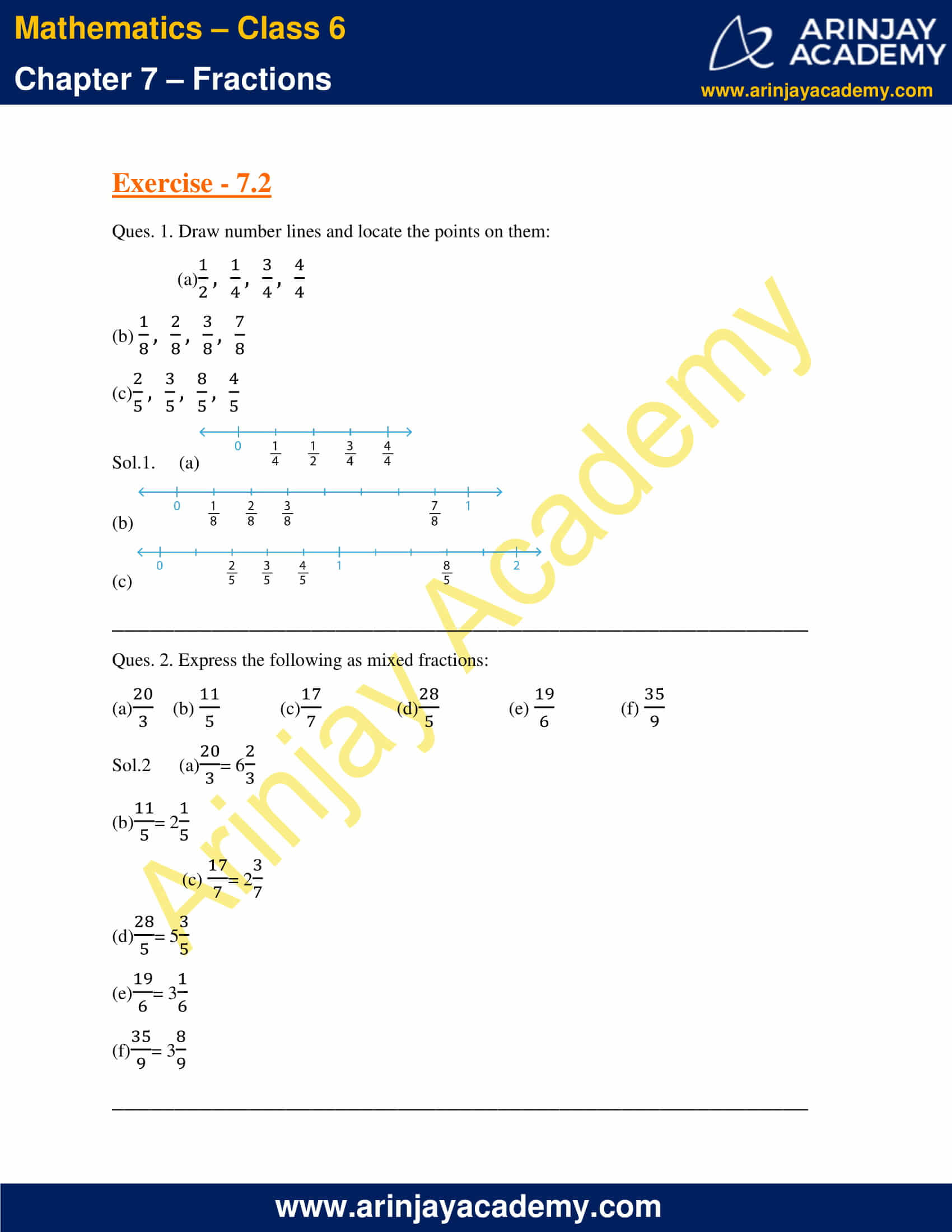 NCERT Solutions for Class 6 Maths Chapter 7 Exercise 7.2 image 1