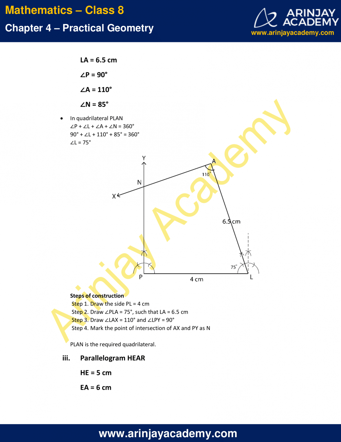 NCERT Solutions for Class 8 Maths Chapter 4 Exercise 4.3 - Practical ...