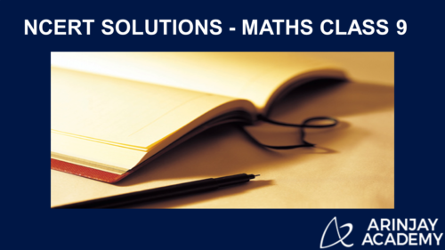 NCERT Solutions For Class 9 Maths - Download CBSE PDF Solutions