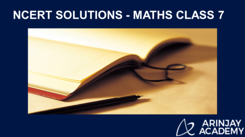 NCERT Solutions For Class 7 Maths - Download CBSE PDF Solutions