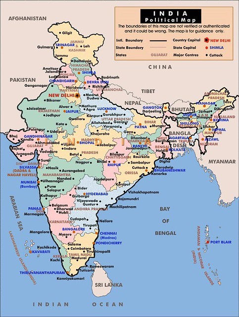 Political Map of India