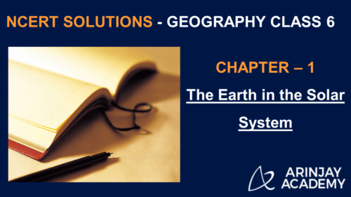 Ncert Solutions For Class 6 Geography Chapter 1 The Earth