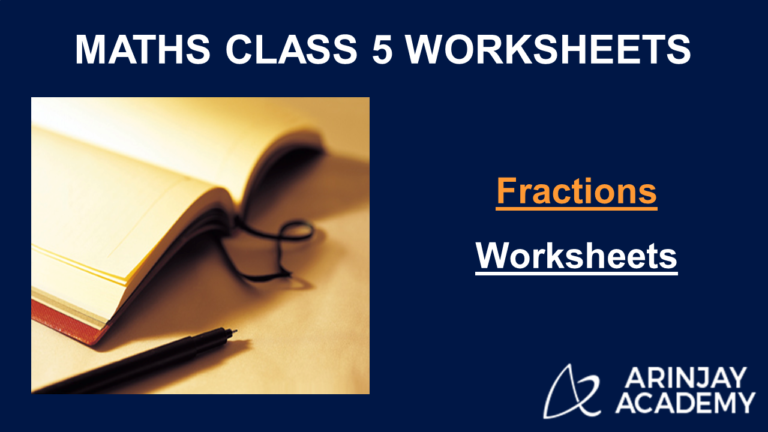 Fractions Worksheets Grade 5