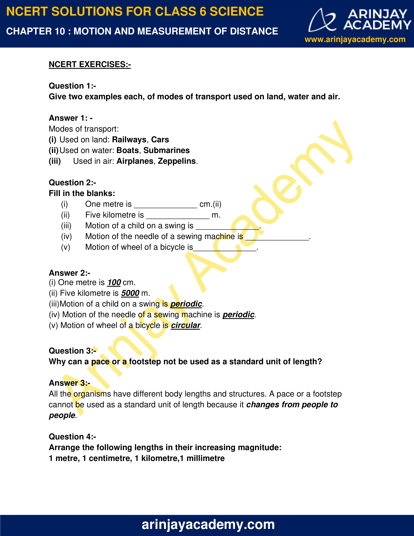 ncert-solutions-for-class-6-science-chapter-10-arinjay-academy