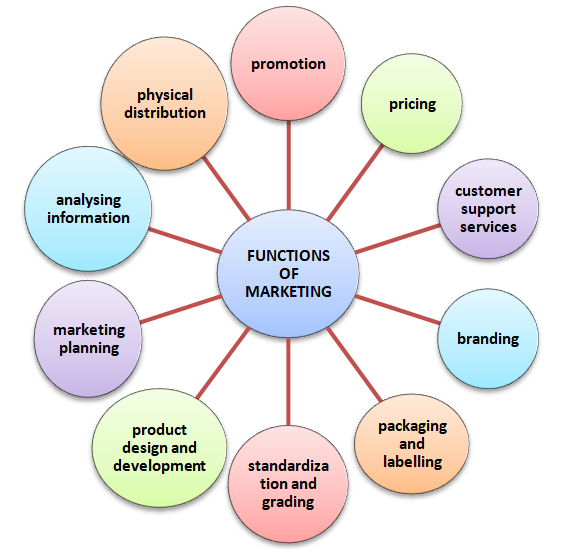 functions of marketing education