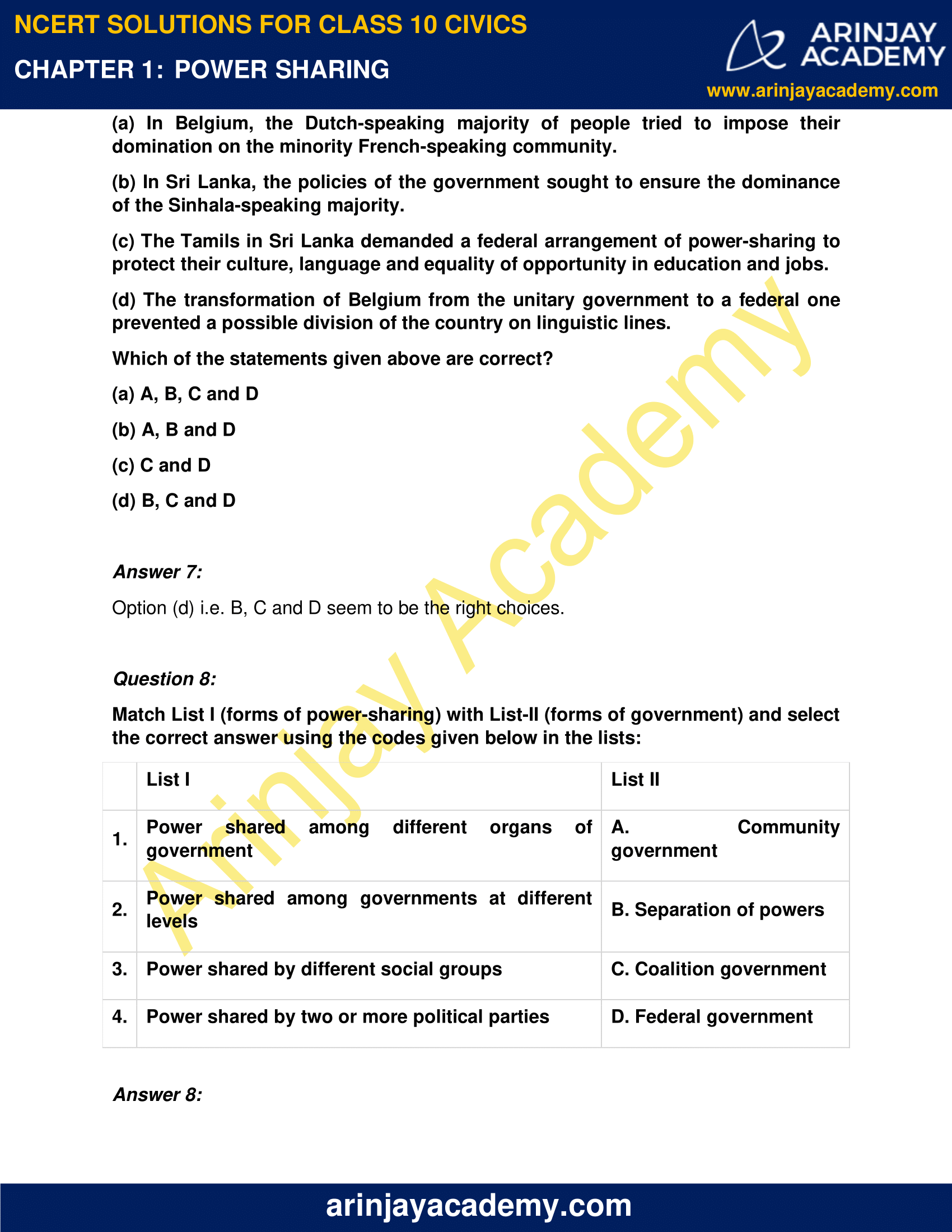 class 10 civics chapter 1 case study questions