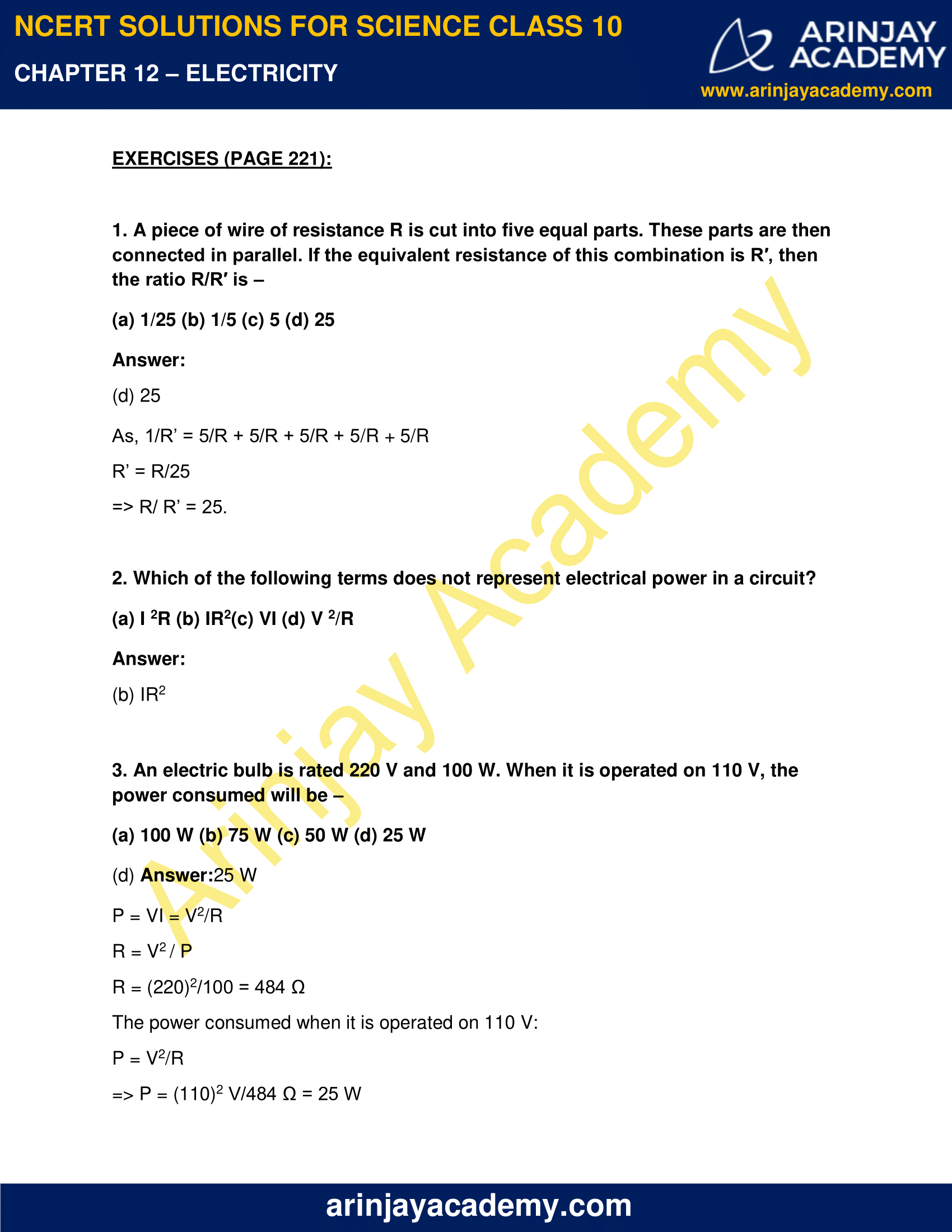 class 10 science chapter 12 case study questions with answers