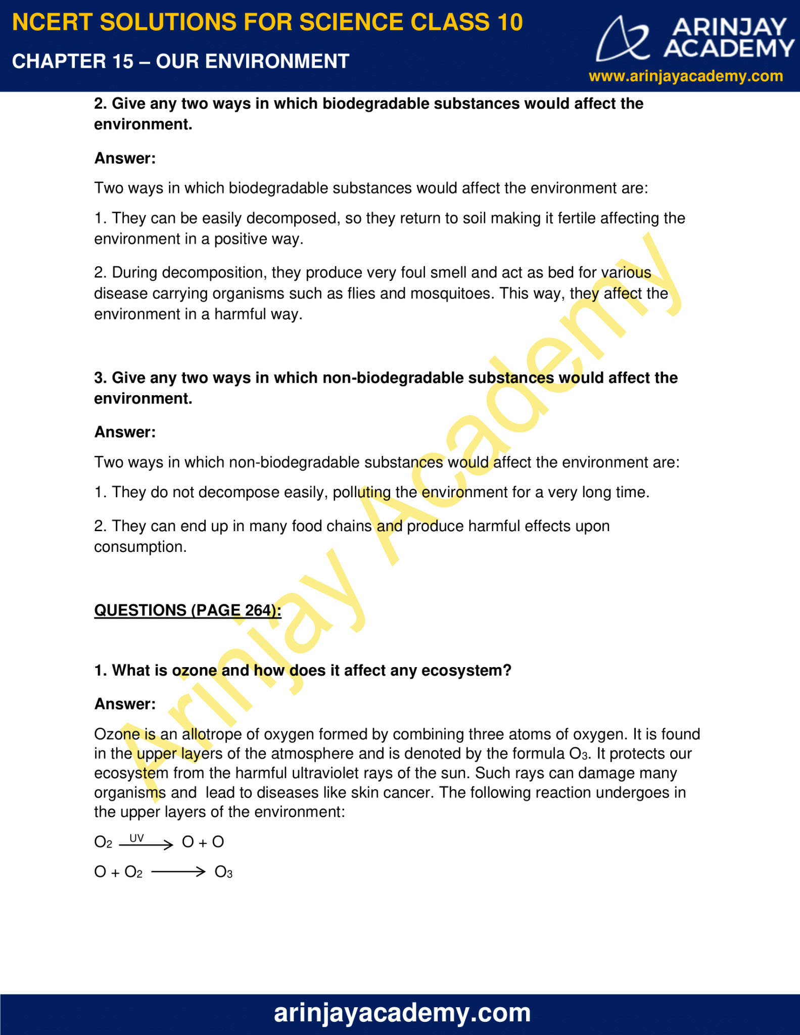 class 10 science chapter 15 case study questions