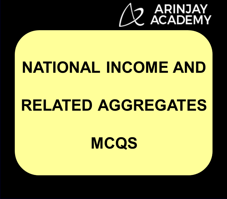 National Income and Related Aggregates MCQ Questions Class 12 PDF