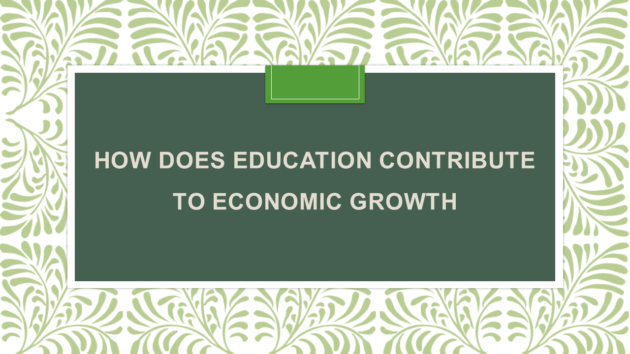 economic development with education